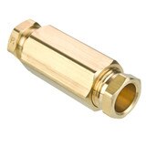 Tube to Tube - Union - Brass Flareless Tube Fitting, Impulse